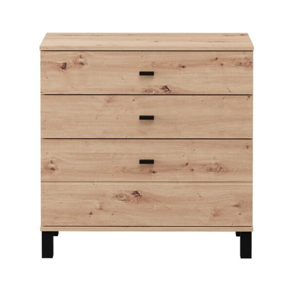 ΣΥΡΤΑΡΙΕΡΑ ALMOND 77 3F ARTISAN OAK ΧΡΩΜΑ 77x35x78εκ