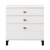 ΣΥΡΤΑΡΙΕΡΑ ALMOND 77 3F ΛΕΥΚΟ ΧΡΩΜΑ 77x35x78εκ