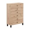 ΣΥΡΤΑΡΙΕΡΑ ALMOND 77 6F ARTISAN OAK ΧΡΩΜΑ 77x35x78εκ