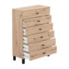 ΣΥΡΤΑΡΙΕΡΑ ALMOND 77 6F ARTISAN OAK ΧΡΩΜΑ 77x35x78εκ