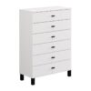 ΣΥΡΤΑΡΙΕΡΑ ALMOND 77 6F ΛΕΥΚΟ ΧΡΩΜΑ 77x35x78εκ