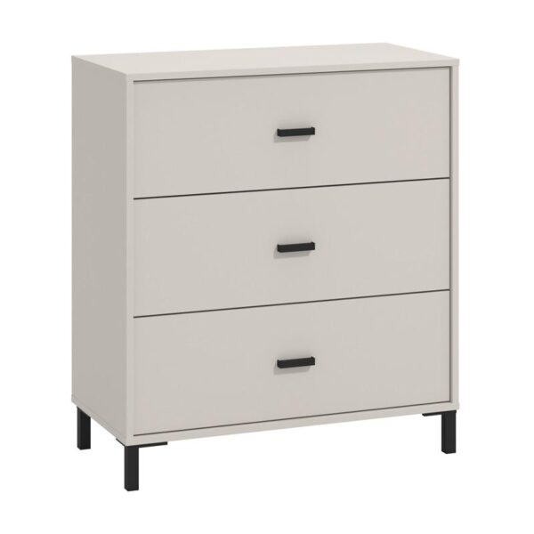 ΣΥΡΤΑΡΙΕΡΑ SALONA 80 3F CASHMERE ΧΡΩΜΑ 80x40x90εκ