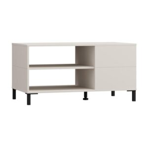 ΤΡΑΠΕΖΑΚΙ ΣΑΛΟΝΙΟΥ MARRON CASHMERE-ΜΑΥΡΟ ΜΑΤ 102x55x52εκ