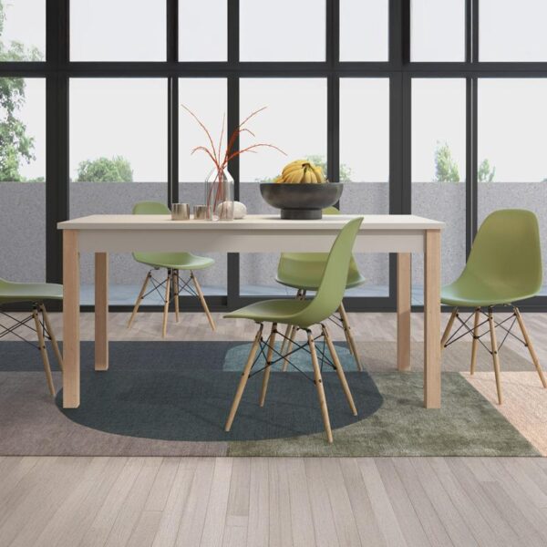 ΤΡΑΠΕΖΙ ΤΡΑΠΕΖΑΡΙΑΣ ΑΝΟΙΓΟΜΕΝΟ ESSEX CASHMERE/ARTISAN OAK 160x80x77εκ