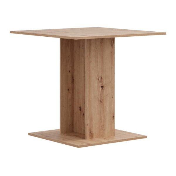 ΤΡΑΠΕΖΙ ΤΡΑΠΕΖΑΡΙΑΣ CAPUA ARTISAN OAK ΧΡΩΜΑ 80x80x76εκ