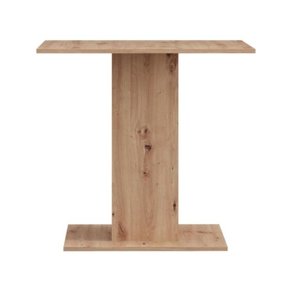 ΤΡΑΠΕΖΙ ΤΡΑΠΕΖΑΡΙΑΣ CAPUA ARTISAN OAK ΧΡΩΜΑ 80x80x76εκ