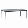 ΤΡΑΠΕΖΙ ΤΡΑΠΕΖΑΡΙΑΣ STAD HM6557.01 ΓΚΡΙ ΑΛΟΥΜΙΝΙΟ & SINTERED STONE TOP 180x90x75Υεκ
