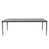 ΤΡΑΠΕΖΙ ΤΡΑΠΕΖΑΡΙΑΣ STAD HM6557.01 ΓΚΡΙ ΑΛΟΥΜΙΝΙΟ & SINTERED STONE TOP 180x90x75Υεκ