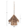 ΦΩΤΙΣΤΙΚΟ ΟΡΟΦΗΣ ΚΡΕΜΑΣΤΟ TREIT HM4874 DRIFTWOOD ΣΕ ΦΥΣΙΚΟ Φ40x73Υεκ [1xΕ27]