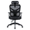 ΚΑΡΕΚΛΑ ΓΡΑΦΕΙΟΥ APEX HM1227.01 ΜΑΥΡO MESH & PP 68x68x120-130Υεκ