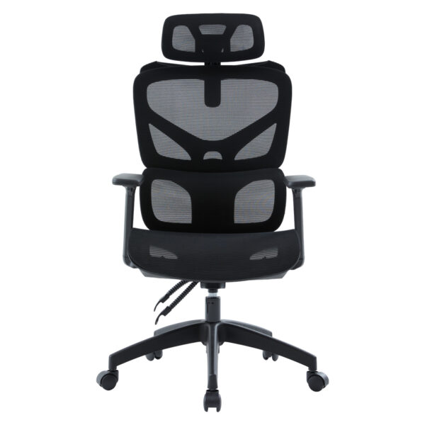 ΚΑΡΕΚΛΑ ΓΡΑΦΕΙΟΥ APEX HM1227.01 ΜΑΥΡO MESH & PP 68x68x120-130Υεκ
