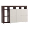 ΚΟΜΟΤΑ-ΜΠΟΥΦΕΣ ARGYLL 154 3K2F1V OP CASHMERE ΜΕ DARK TAILOR OAK ΧΡΩΜΑ 155x40x100εκ