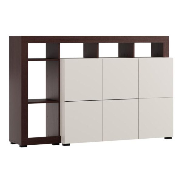 ΚΟΜΟΤΑ-ΜΠΟΥΦΕΣ ARGYLL 154 3K2F1V OP CASHMERE ΜΕ DARK TAILOR OAK ΧΡΩΜΑ 155x40x100εκ