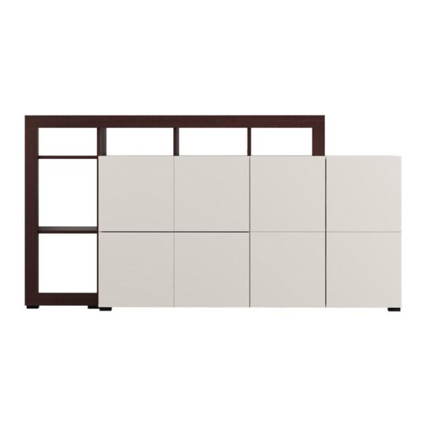 ΚΟΜΟΤΑ-ΜΠΟΥΦΕΣ ARGYLL 192 4K2F2V OP CASHMERE ΜΕ DARK TAILOR OAK ΧΡΩΜΑ 193x40x100εκ