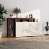 ΚΟΜΟΤΑ-ΜΠΟΥΦΕΣ ARGYLL 192 4K4V OP CASHMERE ΜΕ DARK TAILOR OAK ΧΡΩΜΑ 193x40x100εκ