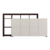 ΚΟΜΟΤΑ-ΜΠΟΥΦΕΣ ARGYLL 192 4K4V OP CASHMERE ΜΕ DARK TAILOR OAK ΧΡΩΜΑ 193x40x100εκ