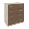 ΣΥΡΤΑΡΙΕΡΑ Fylliana Smile GREY OAK - LATTE 80*45*90