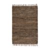 ΧΑΛΙ Fylliana Jute ΜΑΥΡΟ-ΚΑΦΕ ΧΡΩΜΑ 120x180εκ