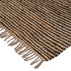 ΧΑΛΙ Fylliana Jute ΜΑΥΡΟ-ΚΑΦΕ ΧΡΩΜΑ 120x180εκ