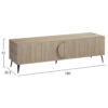 epiplo-tileorasis-fb91837001-melamini-so-1.jpg ΕΠΙΠΛΟ ΤΗΛΕΟΡΑΣΗΣ SAVORE HM18370.01 ΜΕΛΑΜΙΝΗ SONAMA 180Χ35.5Χ51Υεκ.
