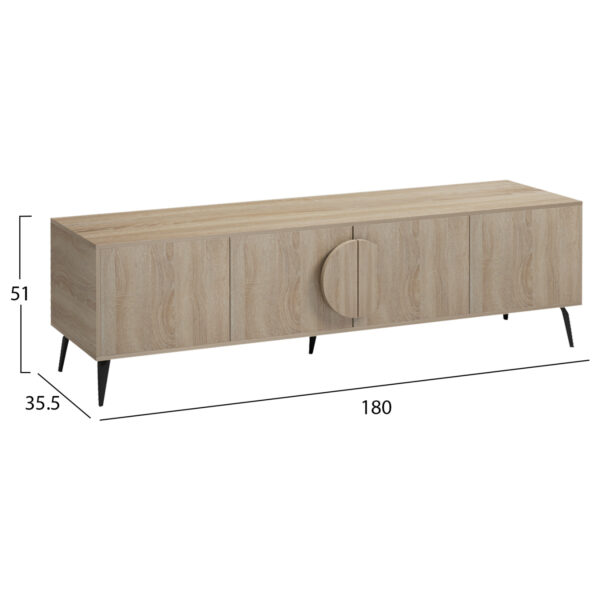 epiplo-tileorasis-fb91837001-melamini-so-1.jpg ΕΠΙΠΛΟ ΤΗΛΕΟΡΑΣΗΣ SAVORE HM18370.01 ΜΕΛΑΜΙΝΗ SONAMA 180Χ35.5Χ51Υεκ.