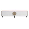epiplo-tileorasis-fb91837011-melamini-so-2.jpg ΕΠΙΠΛΟ ΤΗΛΕΟΡΑΣΗΣ SAVORE HM18370.11 ΜΕΛΑΜΙΝΗ SONAMA/ΛΕΥΚΟ 180Χ35.5Χ51Υεκ.