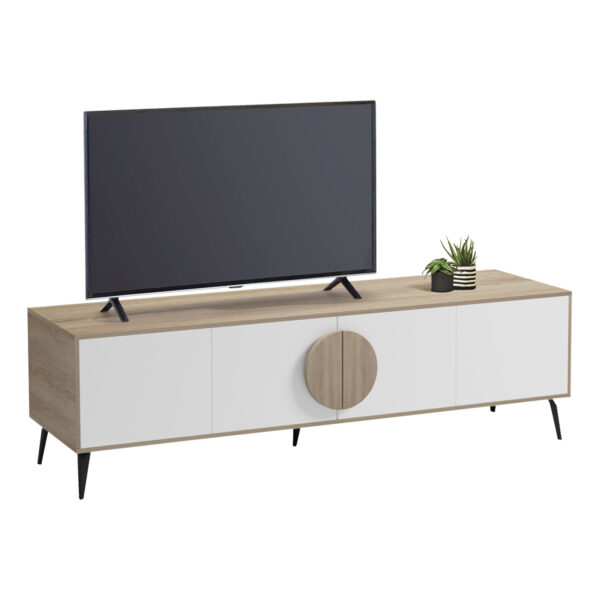 epiplo-tileorasis-fb91837011-melamini-so.jpg ΕΠΙΠΛΟ ΤΗΛΕΟΡΑΣΗΣ SAVORE HM18370.11 ΜΕΛΑΜΙΝΗ SONAMA/ΛΕΥΚΟ 180Χ35.5Χ51Υεκ.
