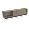 epiplo-tileorasis-fb91837313-melamini-so-1-4.jpg ΕΠΙΠΛΟ ΤΗΛΕΟΡΑΣΗΣ NOURISHE HM18373.13 ΜΕΛΑΜΙΝΗ SONAMA-ΓΚΡΙ 214Χ35Χ45Υεκ.