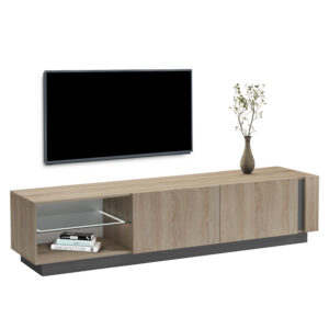 epiplo-tileorasis-fb91837313-melamini-so-6.jpg ΕΠΙΠΛΟ ΤΗΛΕΟΡΑΣΗΣ NOURISHE HM18373.13 ΜΕΛΑΜΙΝΗ SONAMA-ΓΚΡΙ 214Χ35Χ45Υεκ.