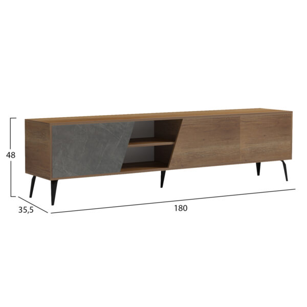 epiplo-tileorasis-fb91837414-melamini-fy-1.jpg ΕΠΙΠΛΟ ΤΗΛΕΟΡΑΣΗΣ CATERRA HM18374.14 ΜΕΛΑΜΙΝΗ ΦΥΣΙΚΟ-MOORE STONE 180Χ35.5Χ48Υεκ.