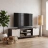 ΕΠΙΠΛΟ ΤΗΛΕΟΡΑΣΗΣ Fylliana Aura 183 2V TOBACCO ΜΕ CASHMERE ΧΡΩΜΑ 183x50x40εκ
