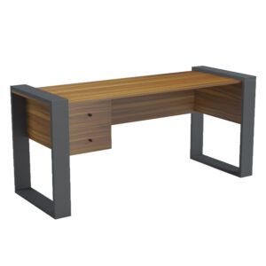 grafeio-me-2-syrtaria-fb9215703-melamini-3.jpg ΓΡΑΦΕΙΟ ΜΕ 2 ΣΥΡΤΑΡΙΑ TONTEL HM2157.03 ΜΕΛΑΜΙΝΗ ΚΑΡΥΔΙ--ΓΚΡΙ ΠΟΔΙΑ 160x60x73Υεκ