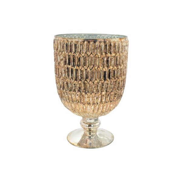ΓΥΑΛΙΝΟ ΕΠΙΤΡΑΠΕΖΙΟ ΚΗΡΟΠΗΓΙΟ Fylliana FL115 COPPER ΧΡΩΜΑ 17x26εκ