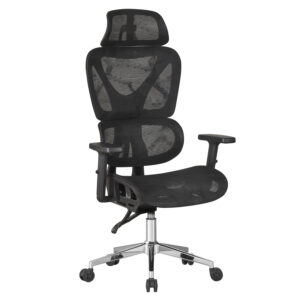 karekla-grafeioy-fb9121701-mayro-mesh-ba.jpg ΚΑΡΕΚΛΑ ΓΡΑΦΕΙΟΥ NOVAR HM1217.01 ΜΑΥΡO MESH--ΒΑΣΗ ΧΡΩΜΙΟΥ 51x49x129Υεκ