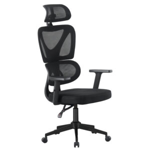 karekla-grafeioy-fb9121801-mayro-mesh-ba-4.jpg ΚΑΡΕΚΛΑ ΓΡΑΦΕΙΟΥ NOVAR HM1218.01 ΜΑΥΡO MESH--ΒΑΣΗ PP 51x49x121-129Υεκ