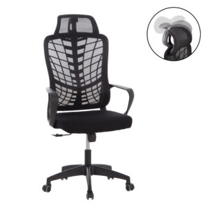 karekla-grafeioy-fb9121901-mayro-mesh-ba-3.jpg ΚΑΡΕΚΛΑ ΓΡΑΦΕΙΟΥ ELVAR HM1219.01 ΜΑΥΡO MESH--ΒΑΣΗ ΠΟΛΥΠΡΟΠΥΛΕΝΙΟΥ 63x56x125Υεκ