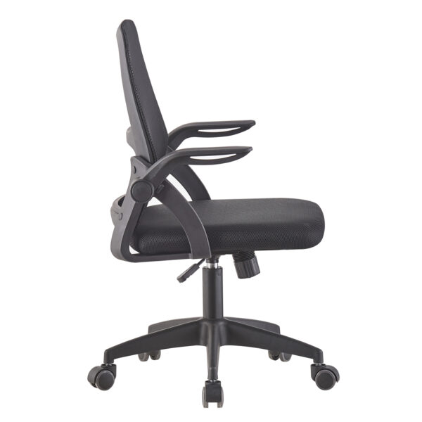 karekla-grafeioy-fb9122001-mayro-mesh-ba-2-2.jpg ΚΑΡΕΚΛΑ ΓΡΑΦΕΙΟΥ NETTIS HM1220.01 ΜΑΥΡO MESH-ΒΑΣΗ ΠΟΛΥΠΡΟΠΥΛΕΝΙΟΥ 47x47x109-119Υεκ