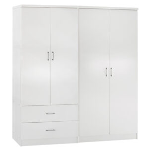 ntoylapa-4-fylli-me-2-syrtaria-fb9113510-2.jpg ΝΤΟΥΛΑΠΑ 4-ΦΥΛΛΗ ΜΕ 2 ΣΥΡΤΑΡΙΑ JENNA HM11351.05 ΜΕΛΑΜΙΝΗ ΣΕ ΛΕΥΚΟ 160x43x181Υ