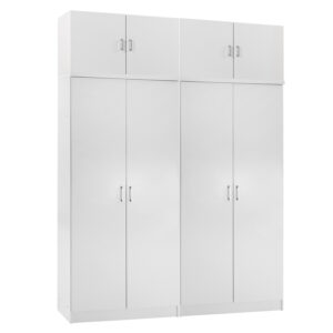 set-2-ntoylapes-2fylles-me-pataria-fb911-16.jpg ΣΕΤ 2 ΝΤΟΥΛΑΠΕΣ 2ΦΥΛΛΕΣ ΜΕ ΠΑΤΑΡΙΑ JENNA HM11353.05 ΜΕΛΑΜΙΝΗ ΣΕ ΛΕΥΚΟ 160x43x240Υεκ