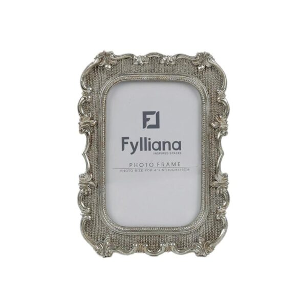 ΚΟΡΝΙΖΑ Fylliana FL0172 10x15 ΑΣΗΜΙ ΧΡΩΜΑ 15x2x20εκ
