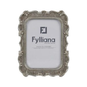 ΚΟΡΝΙΖΑ Fylliana FL0173 13x18 ΑΣΗΜΙ ΧΡΩΜΑ 17x2x23εκ