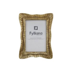 ΚΟΡΝΙΖΑ Fylliana FL0204 10x15 ΧΡΥΣΟ ΧΡΩΜΑ 15x2x20εκ