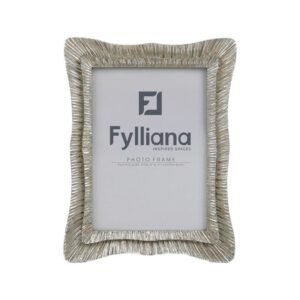 ΚΟΡΝΙΖΑ Fylliana FL0205 13x18 ΑΣΗΜΙ ΧΡΩΜΑ 18x2x23εκ