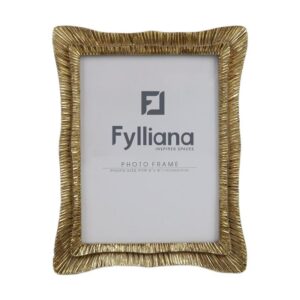 ΚΟΡΝΙΖΑ Fylliana FL0206 15x20 ΧΡΥΣΟ ΧΡΩΜΑ 21x2x26εκ