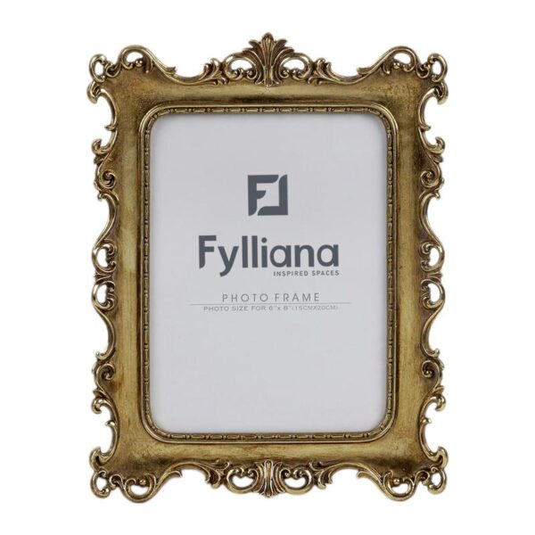 ΚΟΡΝΙΖΑ Fylliana FL0333 15x20 ΧΡΥΣΟ ΧΡΩΜΑ 24x2x29εκ