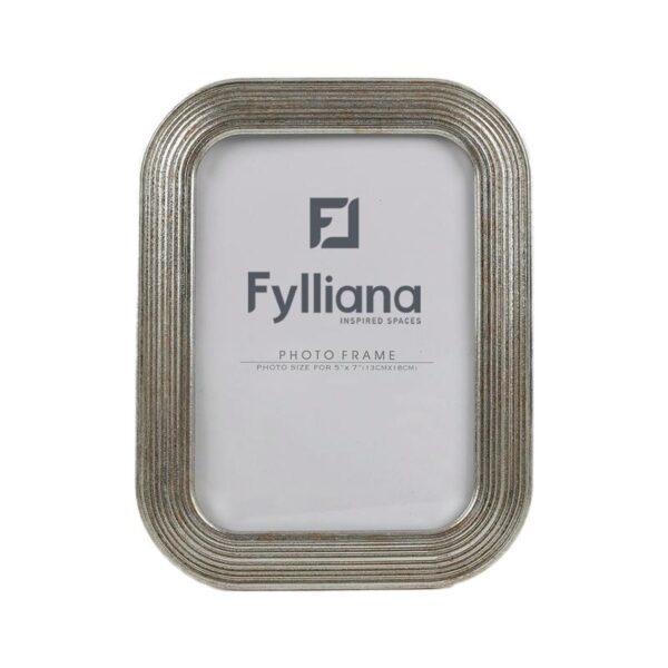ΚΟΡΝΙΖΑ Fylliana FL0465 13x18 ΑΣΗΜΙ ΧΡΩΜΑ 17x2x22εκ