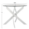 set-trapezarias-3tmch-fb921383-stroggylo-2.jpg ΣΕΤ ΤΡΑΠΕΖΑΡΙΑΣ 3ΤΜΧ JAFARU HM21383 ΣΤΡΟΓΓΥΛΟ ΤΡΑΠΕΖΙ & 2 ΚΑΡΕΚΛΕΣ--ΛΕΥΚΟ