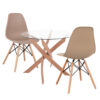 set-trapezarias-3tmch-fb921384-stroggylo.jpg ΣΕΤ ΤΡΑΠΕΖΑΡΙΑΣ 3ΤΜΧ JAFARU HM21384 ΣΤΡΟΓΓΥΛΟ ΤΡΑΠΕΖΙ & 2 ΚΑΡΕΚΛΕΣ--ΚΑΠΟΥΤΣΙΝΟ