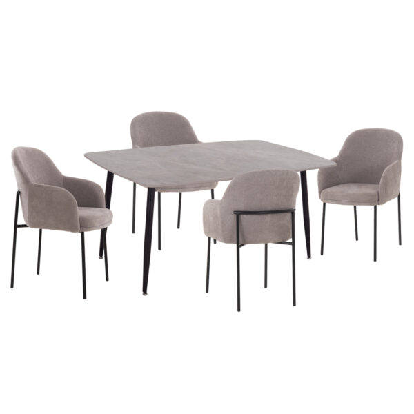 set-trapezarias-5tmch-fb91095001-keramik.jpg ΣΕΤ ΤΡΑΠΕΖΑΡΙΑΣ 5ΤΜΧ MANIDO HM10950.01 ΚΕΡΑΜΙΚΟ TOP--ΥΦΑΣΜΑ ΓΚΡΙ & ΜΕΤΑΛΛΟ ΜΑΥΡΟ