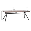 set-trapezarias-7tmch-fb91095703-mdf-top-1.jpg ΣΕΤ ΤΡΑΠΕΖΑΡΙΑΣ 7ΤΜΧ MANDY HM10957.03 MDF TOP--ΥΦΑΣΜΑ TAUPE & ΜΕΤΑΛ.ΠΟΔΙΑ